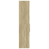 Highboard Sonoma Oak 40x42.5x185 cm Engineered Wood - 45-Degree Angle