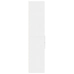 Highboard White 50x42.5x185 cm Engineered Wood
