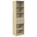 Highboard Sonoma Oak 50x42.5x185 cm Engineered Wood