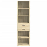 Highboard Sonoma Oak 50x42.5x185 cm Engineered Wood - Top-Down View