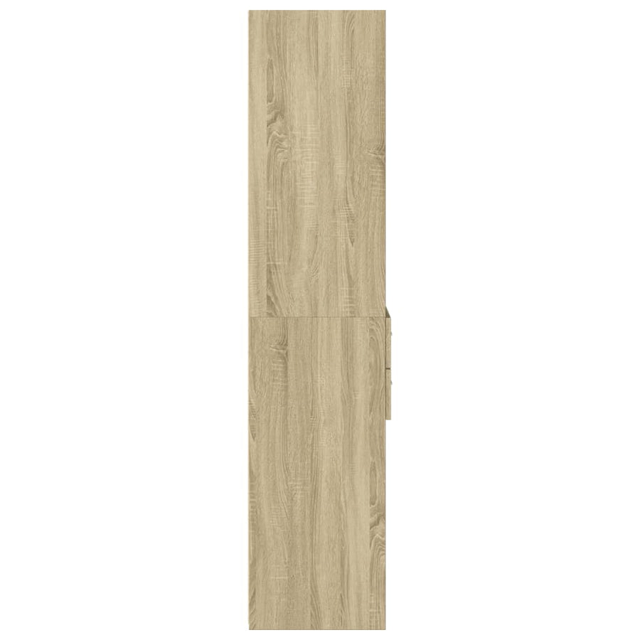 Highboard Sonoma Oak 50x42.5x185 cm Engineered Wood