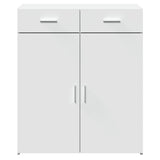 Sideboard White 80x42.5x93 cm Engineered Wood - Top-Down View
