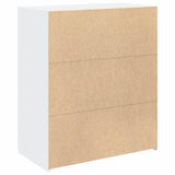Sideboard White 80x42.5x93 cm Engineered Wood