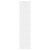 Highboard White 50x41x185 cm Engineered Wood