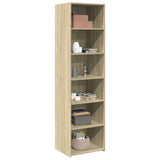 Highboard Sonoma Oak 50x41x185 cm Engineered Wood