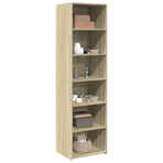 Highboard Sonoma Oak 50x41x185 cm Engineered Wood