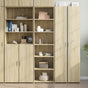 Highboard Sonoma Oak 50x41x185 cm Engineered Wood
