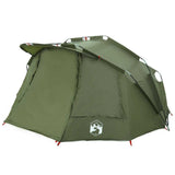 Fishing Tent 5-Person Olive Green Waterproof - 45-Degree Angle