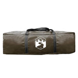 Fishing Tent 5-Person Grey Waterproof