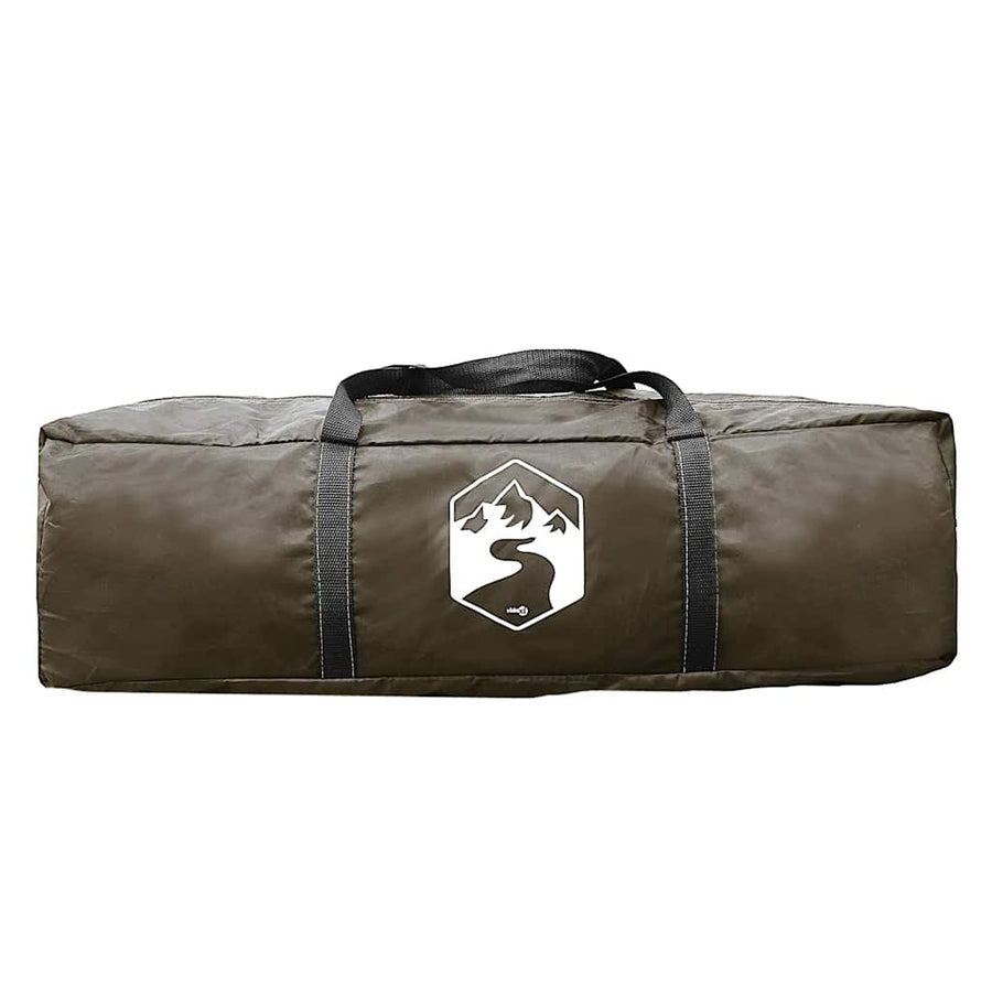 Fishing Tent 5-Person Grey Waterproof