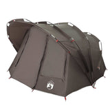 Fishing Tent 5-Person Brown Waterproof - 45-Degree Angle