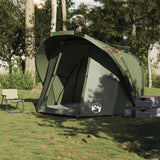 Fishing Tent 4-Person Olive Green Waterproof