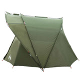Fishing Tent 4-Person Olive Green Waterproof