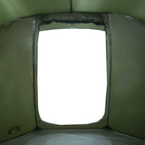 Fishing Tent 4-Person Olive Green Waterproof