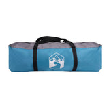 Camping Tent Tunnel 4-Person Blue Waterproof