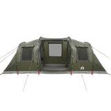 Camping Tent Tunnel 4-Person Olive Green Waterproof