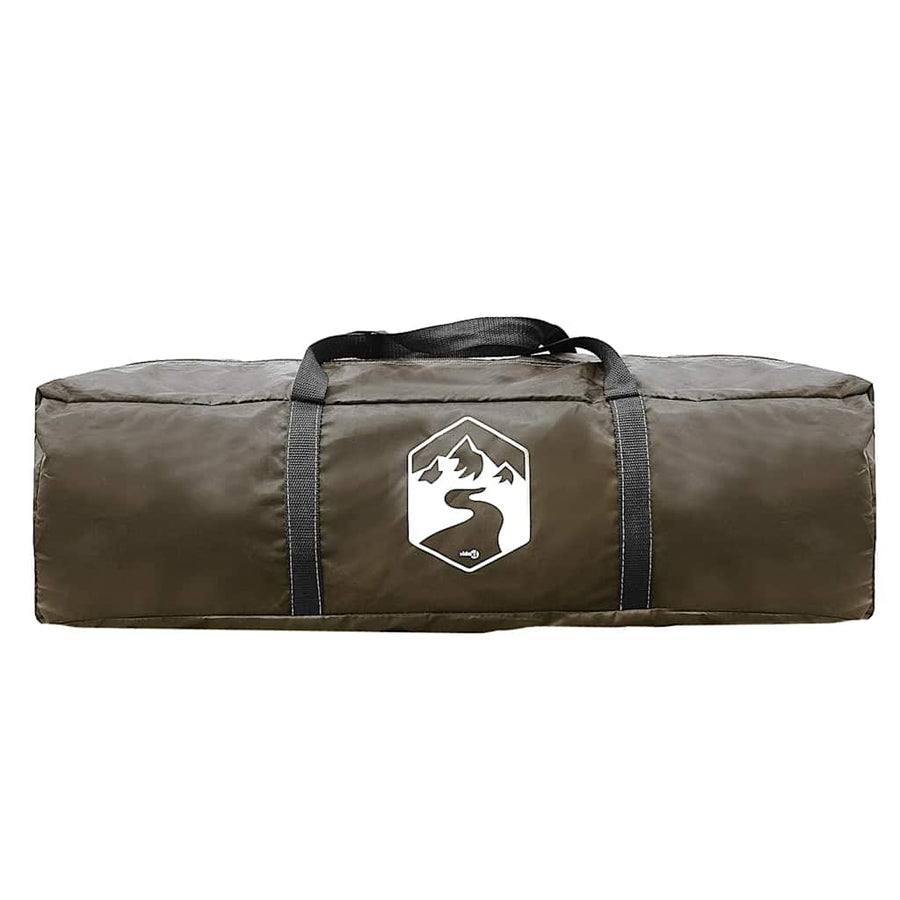 Camping Tent Tunnel 4-Person Brown Waterproof