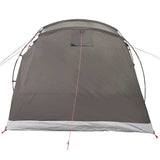Camping Tent Tunnel 4-Person Brown Waterproof - Extra Image