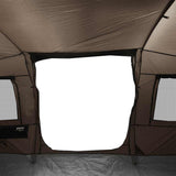 Camping Tent Tunnel 4-Person Brown Waterproof - Extra Image