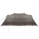 Family Tent Tunnel 6-Person Brown Waterproof - Extra Image