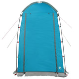 Shower Tent Blue Waterproof - Close-Up Angle