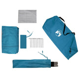 Shower Tent Blue Waterproof - Extra Image