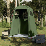 Shower Tent Olive Green Waterproof - Side View