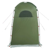 Shower Tent Olive Green Waterproof - Low Angle