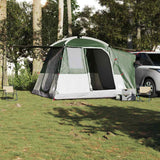 Car Tent 4-Person Green Waterproof - Side View