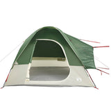 Car Tent 4-Person Green Waterproof - Close-Up Angle
