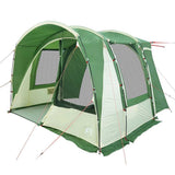 Car Tent 4-Person Green Waterproof - Top-Down View