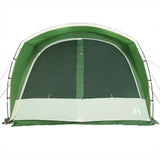 Car Tent 4-Person Green Waterproof - Rear View