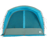 Car Tent 4-Person Blue Waterproof - Rear View