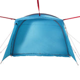 Car Tent 4-Person Blue Waterproof - Low Angle