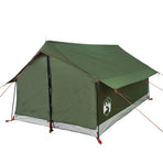 Camping Tent 2-Person Olive Green Waterproof