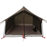Camping Tent 2-Person Brown Waterproof