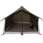 Camping Tent 2-Person Brown Waterproof