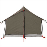 Camping Tent 2-Person Brown Waterproof - Extra Image