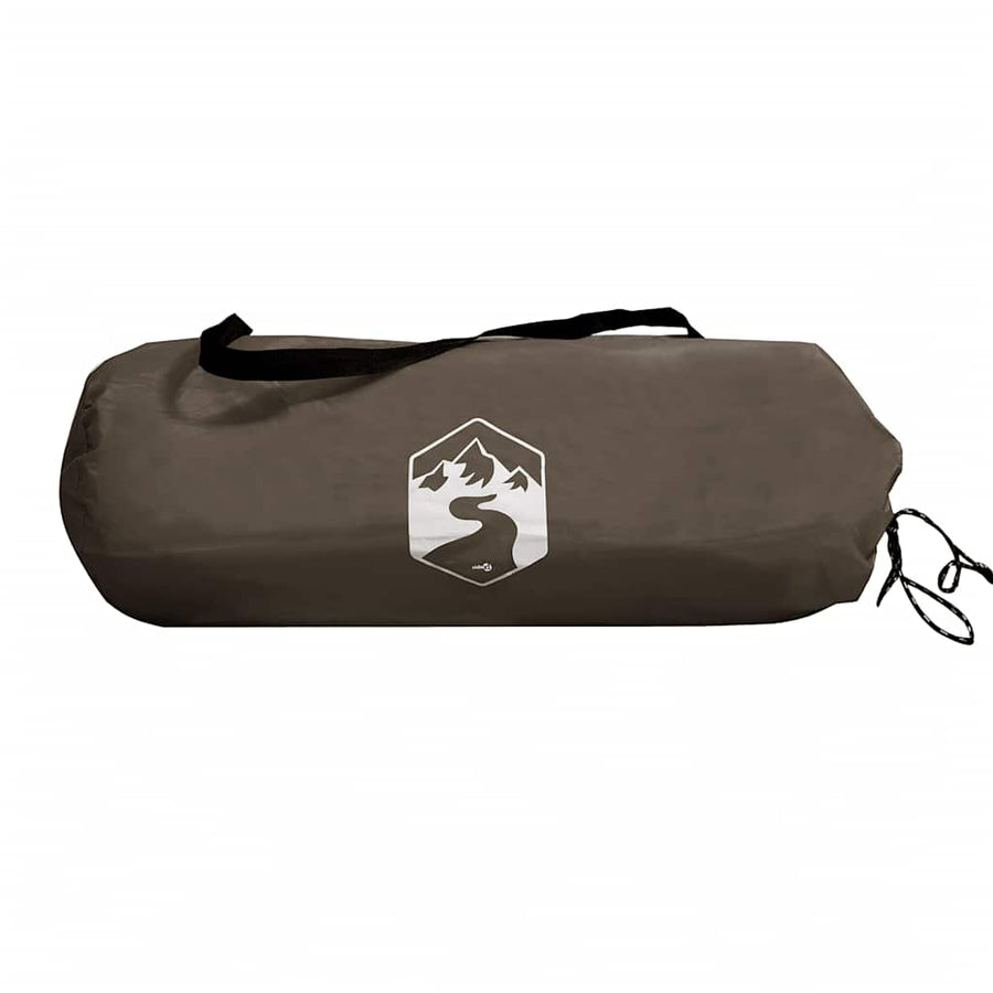 Camping Tent 2-Person Brown Waterproof