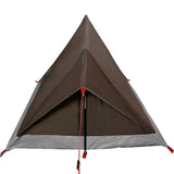Camping Tent 2-Person Brown Waterproof - Extra Image