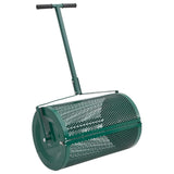 Compost Spreader 75L Green ?0x60 cm Steel
