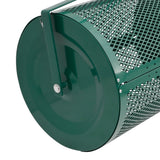 Compost Spreader 75L Green Ø40x60 cm Steel - Top-Down View