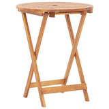 3 Piece Bistro Set Beige Polypropylene and Solid Wood - 45-Degree Angle