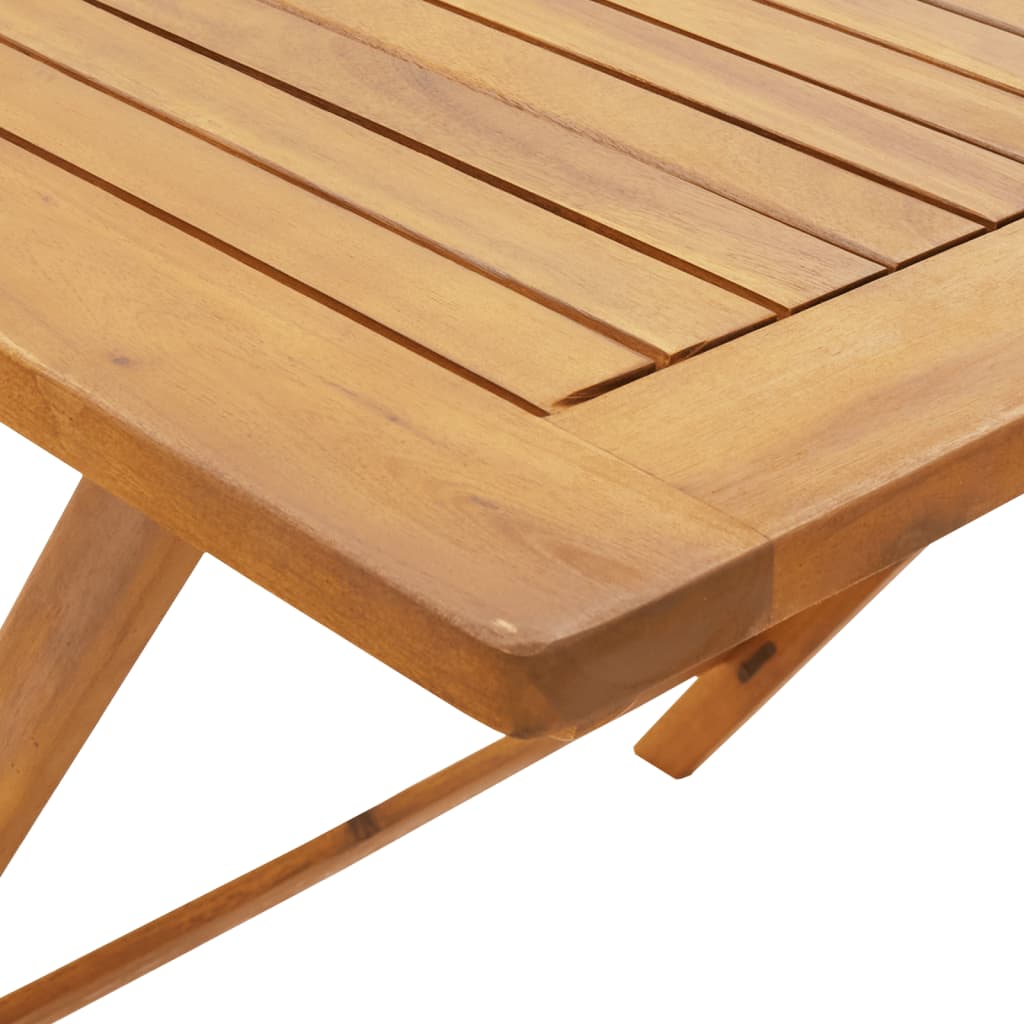 5 Piece Garden Dining Set Beige Poly Rattan and Solid Wood