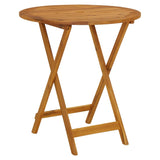 3 Piece Bistro Set Black Polypropylene and Solid Wood - 45-Degree Angle