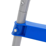 Pool Ladder for Above Ground Pool 84 cm Steel and Plastic - Top-Down View