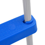 Pool Ladder for Above Ground Pool 84 cm Steel and Plastic - 45-Degree Angle