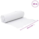 Geotextile Membrane White 1 x 10 m Polyester Fibre - Extra Image