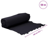 Geotextile Membrane Black 1 x 50 m Polyester Fibre - Extra Image