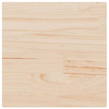 Table Top 50x50x1.7 cm Square Solid Wood Pine